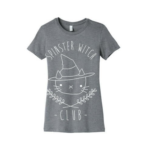 Spinster Witch Club Womens T-Shirt