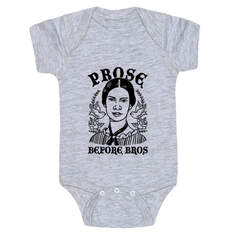 Prose Before Bros Baby One-Piece