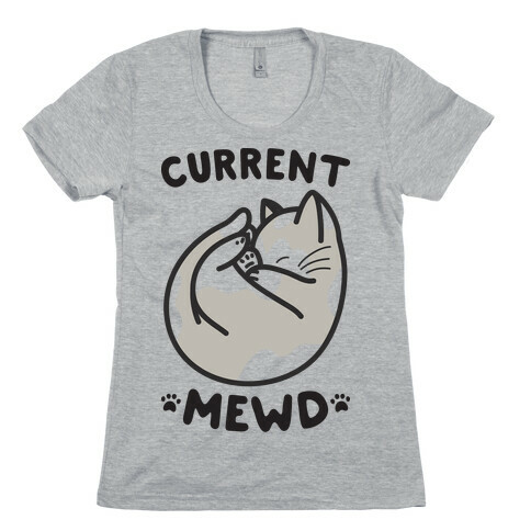 Current Mewd: Catnap Womens T-Shirt