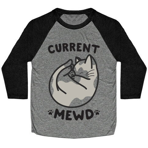 Current Mewd: Catnap Baseball Tee