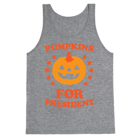 Pumpkins For President Tank Top