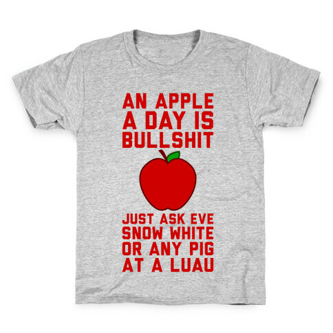 An Apple A Day Kids T-Shirt