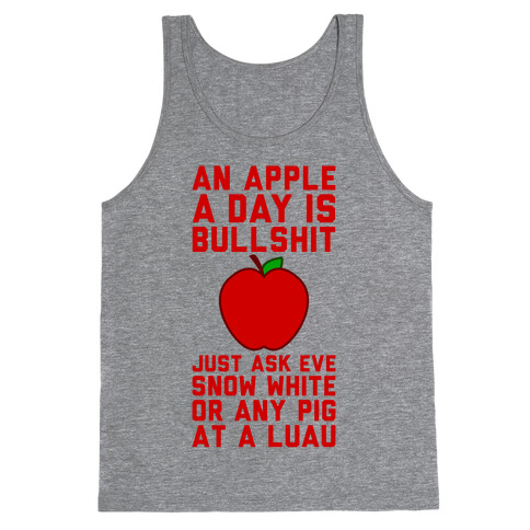 An Apple A Day Tank Top