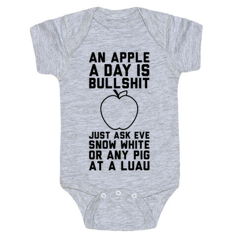 An Apple A Day Baby One-Piece