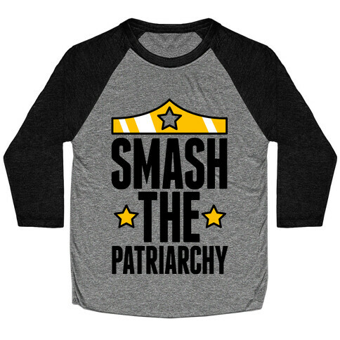 Smash The Patriarchy Baseball Tee