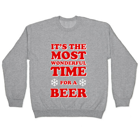 It's the Most Wonderful Time For a Beer Pullover