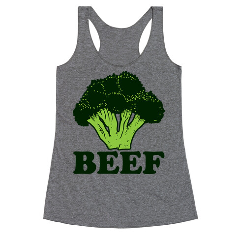 BEEF Racerback Tank Top