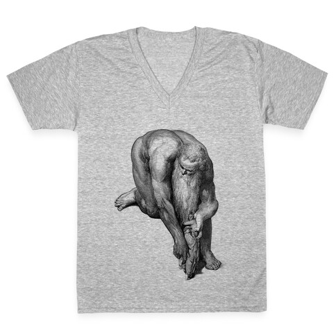 The Giant Antaeus V-Neck Tee Shirt