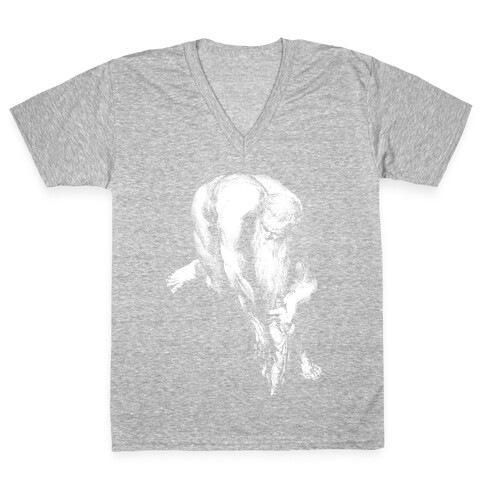 The Giant Antaeus V-Neck Tee Shirt