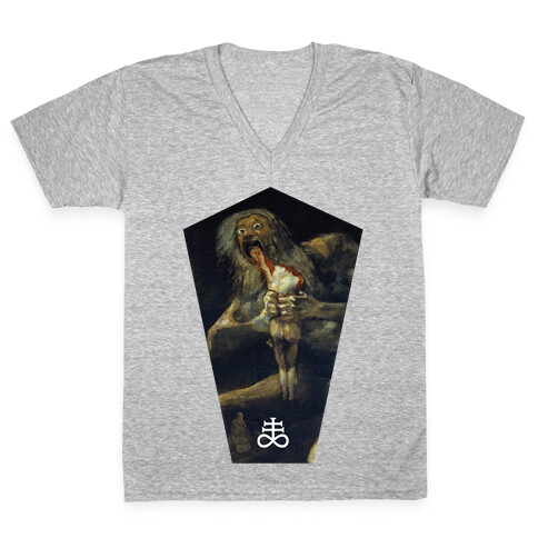 Saturn V-Neck Tee Shirt