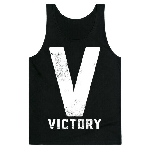 V For Victory Tank Top