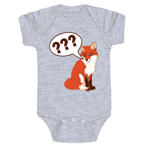 What Does The Fox Say Baby One-Piece