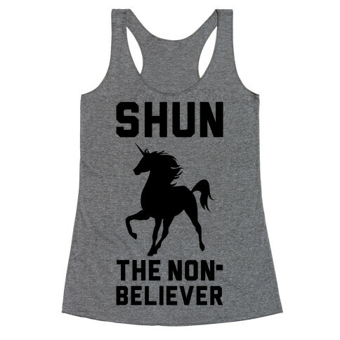 Shun the Nonbeliever Racerback Tank Top