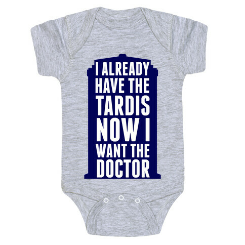 Now I Want the Doctor Baby One-Piece