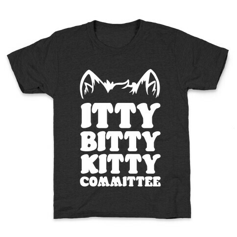 Itty Bitty Kitty Committee Kids T-Shirt