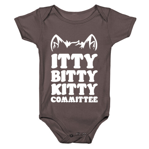 Itty Bitty Kitty Committee Baby One-Piece