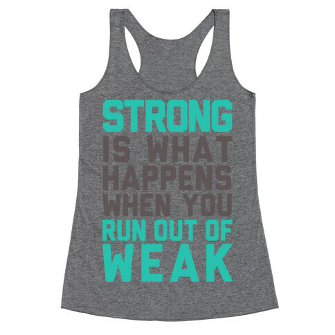 Strong Racerback Tank Top