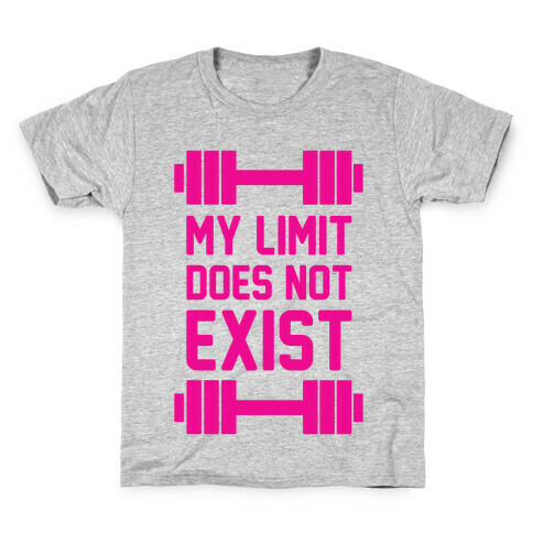 My Limit Does Not Exist Kids T-Shirt