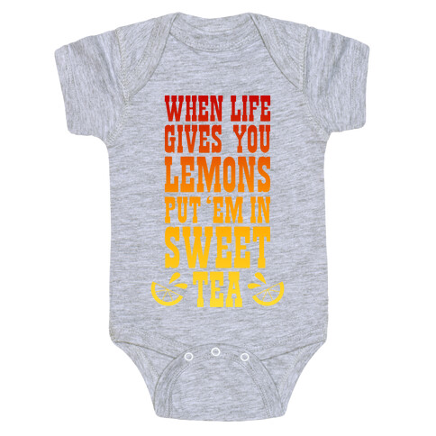 When Life Gives You Lemons Baby One-Piece