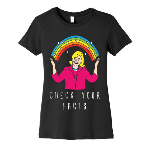 Check Your Facts Womens T-Shirt