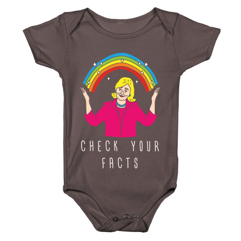 Check Your Facts Baby One-Piece