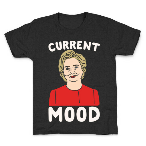 Current Mood Hillary White Print Kids T-Shirt