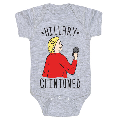 Hillary Clintoned Baby One-Piece