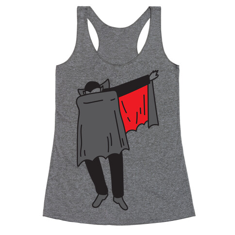 Dabbing Dracula Racerback Tank Top