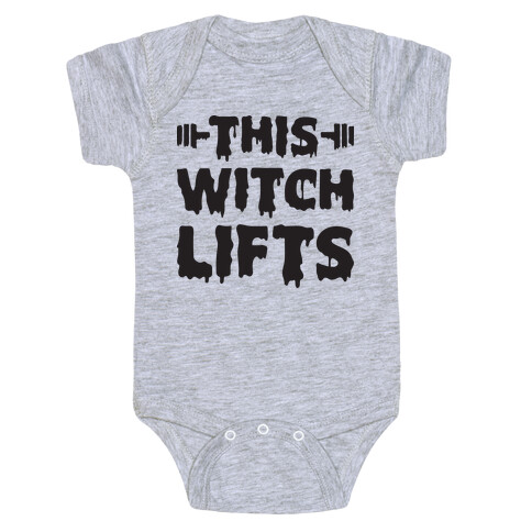 This Witch Lifts Baby One-Piece