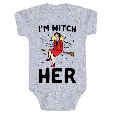 I'm Witch Her Parody Baby One-Piece