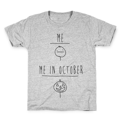 Me In October Kids T-Shirt