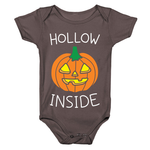 Hollow Inside (White) Baby One-Piece