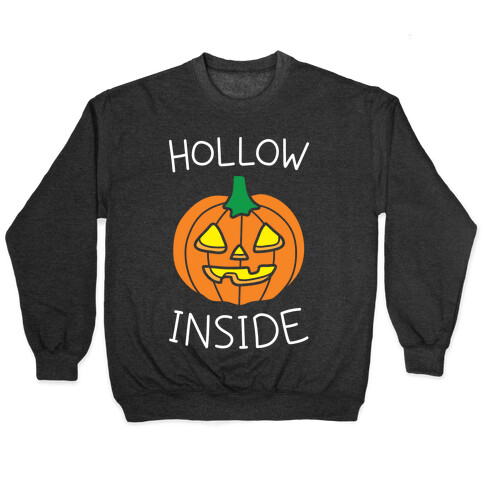 Hollow Inside (White) Pullover