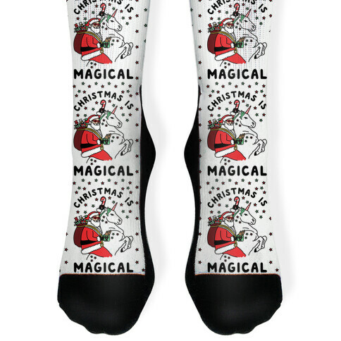 Christmas Is Magical Sock