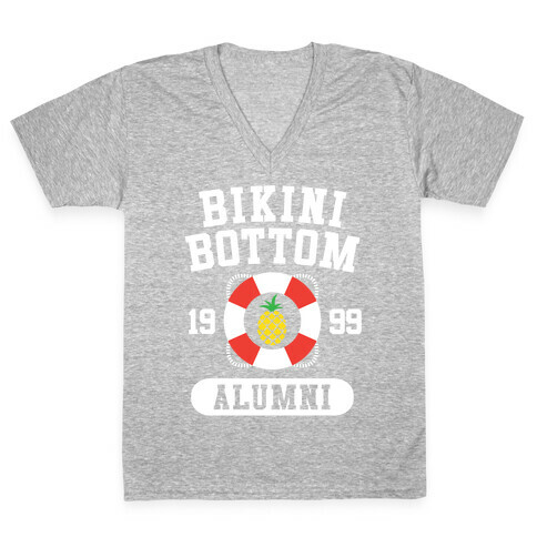 Bikini Bottom Alumni V-Neck Tee Shirt
