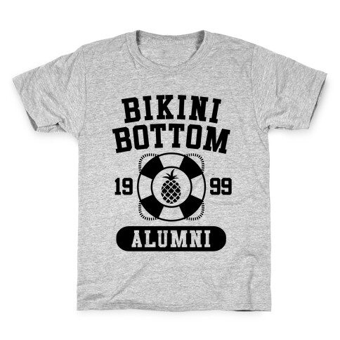 Bikini Bottom Alumni Kids T-Shirt