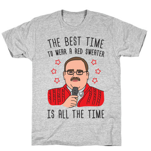 Ken Bone Red Sweater T-Shirt