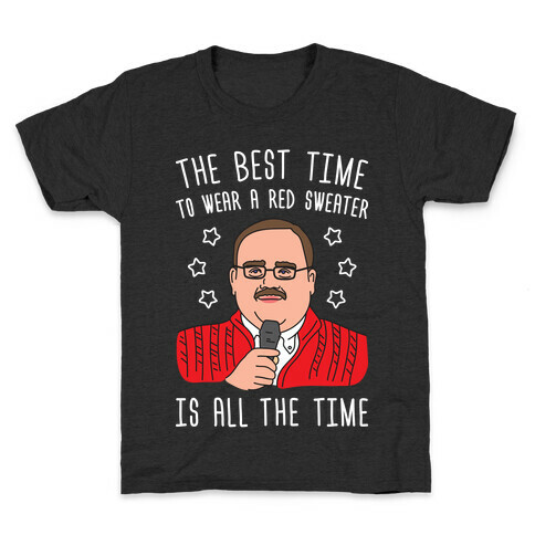 Ken Bone Red Sweater Kids T-Shirt