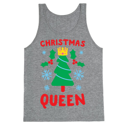 Christmas Queen Tank Top