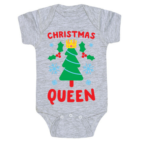 Christmas Queen Baby One-Piece