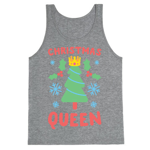 Christmas Queen (White) Tank Top