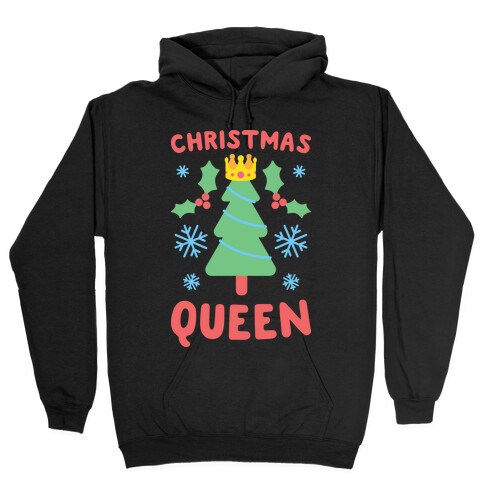 Christmas Queen (White) Hooded Sweatshirt