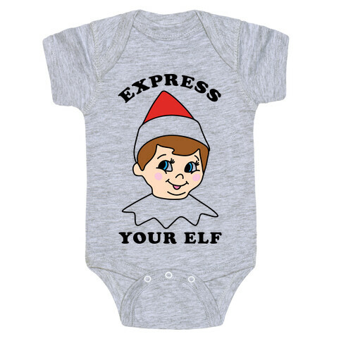 Express Your Elf Baby One-Piece