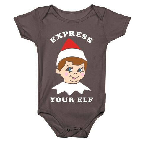 Express Your Elf Baby One-Piece