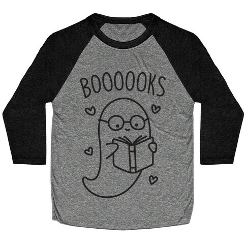 Boooooks Baseball Tee