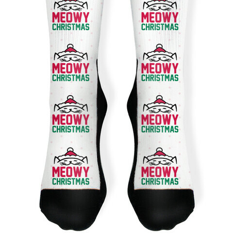 Meowy Christmas Sock