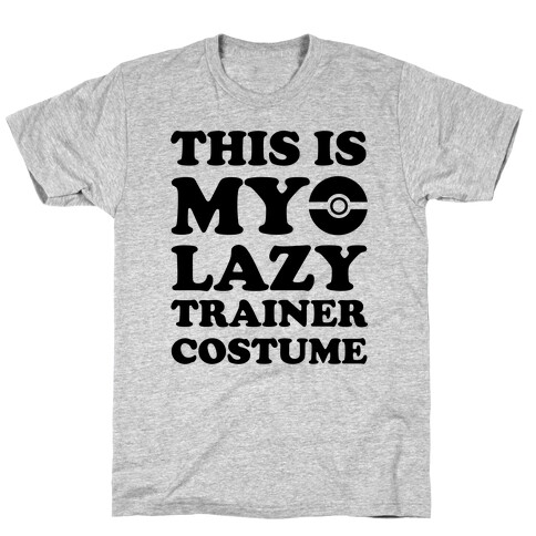 This Is My Lazy Trainer Costume T-Shirt