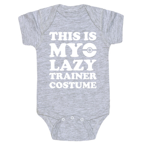 This Is My Lazy Trainer Costume Baby One-Piece