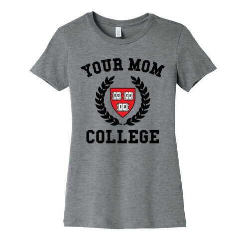 Your Mom Goes To College Womens T-Shirt