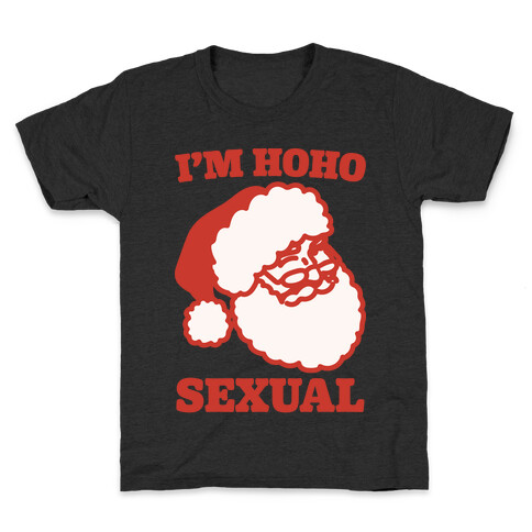 I'm Hoho Sexual White Print Kids T-Shirt